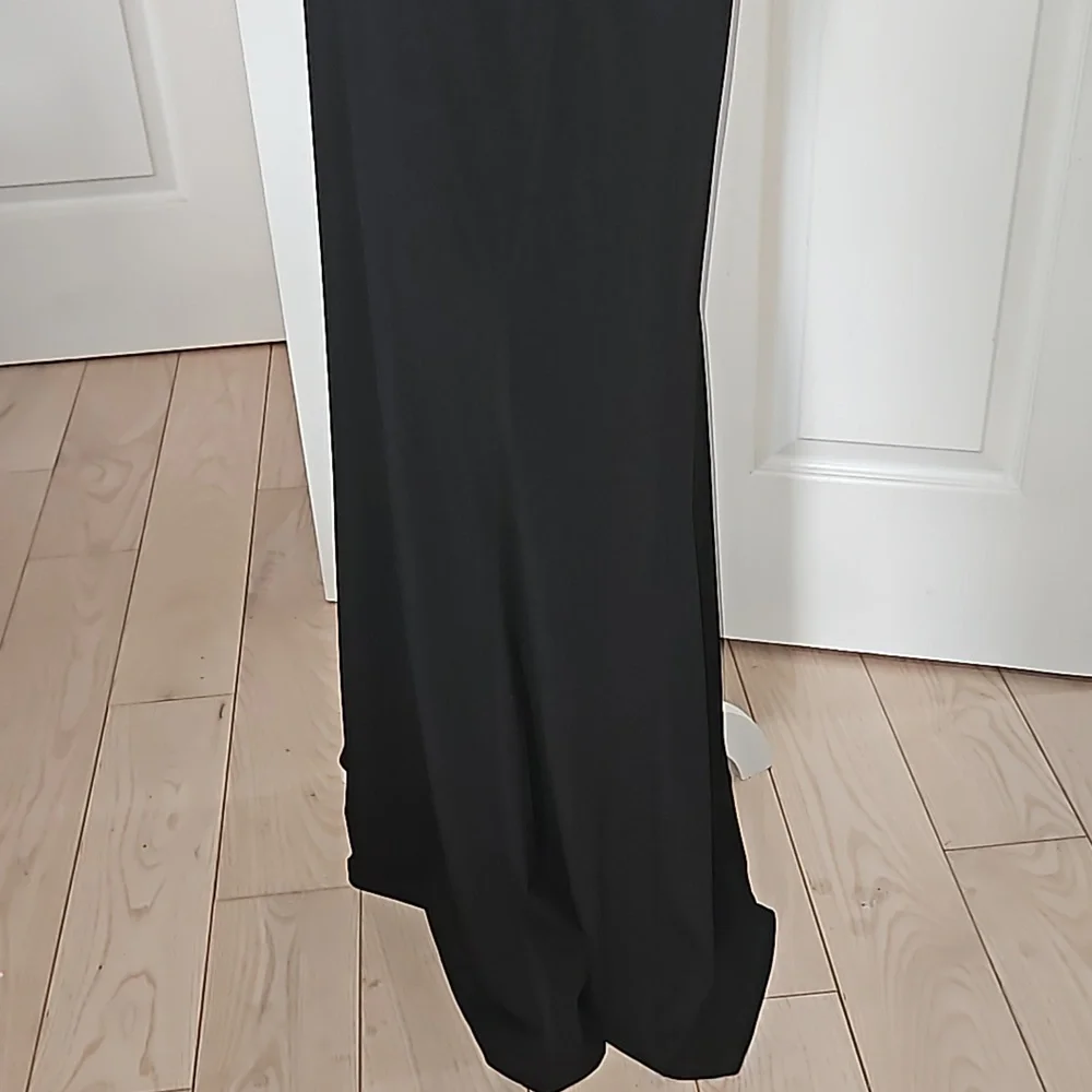 ENFOCUS STUDIO Women Black Sequin Ribben Gown Size 12 - Picture 9 of 14